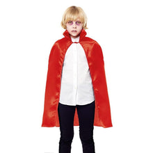 Cargar imagen en el visor de la galería, Maxia Fiesta - Capa Rojo Para Infantil Unisex Disfraz De Demonio, Superhéroe Halloween 90 Cm