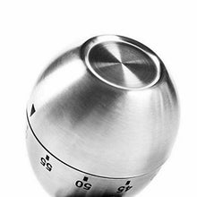 Cargar imagen en el visor de la galería, Temporizador Reloj de Cocina 60 minutos para cocinar Huevo acero inox