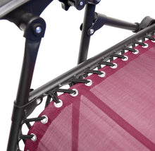 Cargar imagen en el visor de la galería, Silla Tumbona Hamaca Plegable para Playa, jardín, terraza - Hamaca Multiposiciones de Metal con