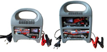 Cargar imagen en el visor de la galería, Cargador de bateria coche moto 6-12 V, 4/8A CON AMPERIMETRO