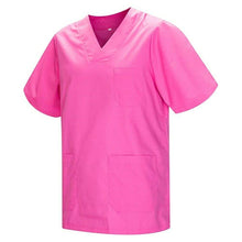 Cargar imagen en el visor de la galería, Casaca Unisex MÉDICO Enfermera Uniforme Limpieza Laboral Dentista ropa trabajo