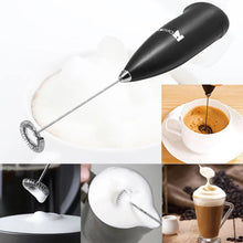 Cargar imagen en el visor de la galería, Espumador leche portátil máquina de café Cafe Espuma A Pila Chocolate capuchino