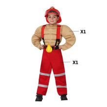 Cargar imagen en el visor de la galería, Disfraz Bombero Niño Infantil para Carnaval Fiesta Teatro