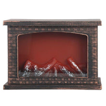 Cargar imagen en el visor de la galería, Lámpara Chimenea LED artificial con registro realista y efecto de simulación 26x14.3x19 cm