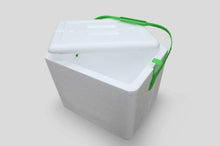 Cargar imagen en el visor de la galería, Nevera Portatil Corcho de Poliespan Con Cuerda o Asa plástica, para salidas al campo, a la playa, a fiestas o al trabajo Acampada y senderismo