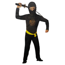Cargar imagen en el visor de la galería, Disfraz Ninja Niño Infantil Países del Mundo para Carnaval Fiesta Teatro