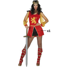 Cargar imagen en el visor de la galería, Disfraz Guerrera Medieval Mujer Adulto para Carnaval Fiesta Teatro