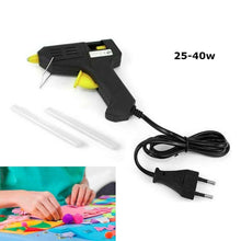 Cargar imagen en el visor de la galería, Pistola de silicona caliente vatios electruco con 2 barras 25-40 W BRICOTECH