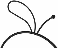 Cargar imagen en el visor de la galería, Frutero con 2 cestas pera negro industrial de metal de 35x27x51 cm