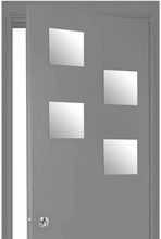 Cargar imagen en el visor de la galería, Set de 4 espejos cuadrado redondo adhesivos 30X30 y 20x20 lote decoración hogar