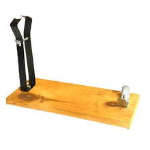 Cargar imagen en el visor de la galería, Soporte jamonero madera para Jamon Deshuesado 39.5 x 27.5 x 16.5 cm