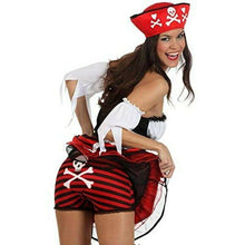 Cargar imagen en el visor de la galería, Disfraz Pirata, Capitán Mujer Adulto para Carnaval Fiesta Teatro Cumpleaño