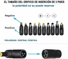 Cargar imagen en el visor de la galería, Cargador de Adaptador de alimentación Universal para computadora portátil 90 W