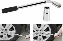 Cargar imagen en el visor de la galería, Llave Telescópica Extensible 360-500 mm, Coche Cambio de Rueda, 17/19/21/23 mm