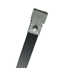 Cargar imagen en el visor de la galería, Juego de 4 patas con ruedas para somier, tubo 30x30mm, con abrazadera, Patas de Somier