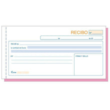 Cargar imagen en el visor de la galería, Talonario recibo Libro de recibos PACK 6 UNDS