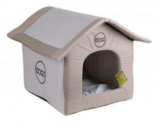 Cargar imagen en el visor de la galería, Casa para Perro Gato Mascota con Cojin, y Cremallera Desmodable 54x50x46 cm