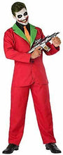 Cargar imagen en el visor de la galería, Disfraz Payaso Joker Rojo Hombre Adulto Para Halloween Carnaval Teatro