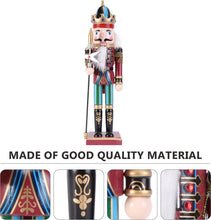Cargar imagen en el visor de la galería, Cascanueces De Navidad De Madera Color 30cm Figura Decorativa