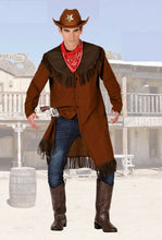 Cargar imagen en el visor de la galería, Disfraz Vaquero Pistolero Shirif Hombre Adulto para Carnaval Fiesta Teatro