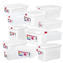 Cargar imagen en el visor de la galería, Táper Rectangular fiambrera plastico micro almacenamiento de alimentos