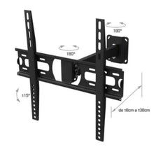 Cargar imagen en el visor de la galería, Soporte para monitores y televisor de pared TV LCD LED monitor 32" A 55" Máx Vesa 400X400mm