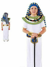 Cargar imagen en el visor de la galería, Disfraz Egipcio Faraón Niño Infantil para Carnaval Fiesta Teatro