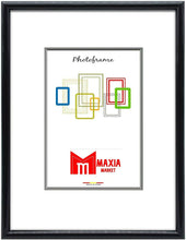 Cargar imagen en el visor de la galería, Marco de Fotos MOD-312 para Fotografías de Boda, Certificados, portafoto negro