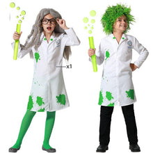 Cargar imagen en el visor de la galería, DISFRAZ CIENTIFICO LOCO INFANTIL UNISEX NIÑO NIÑA PARA FIESTA CARNAVAL TEATRO