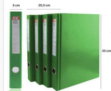 Cargar imagen en el visor de la galería, Carpetas, pack de 4 archivadores de palanca polipropileno, A4