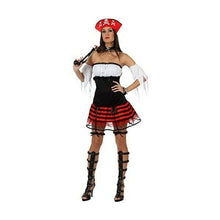Cargar imagen en el visor de la galería, Disfraz Pirata, Capitán Mujer Adulto para Carnaval Fiesta Teatro Cumpleaño