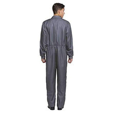 Cargar imagen en el visor de la galería, Disfraz Mono Trabajo Mecánico Gris Unisex Adulto Para Halloween Carnaval Teatro