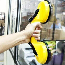 Cargar imagen en el visor de la galería, Ventosa doble para cristal vidrio azulejos piedra pulida laminas de metal