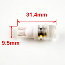 Cargar imagen en el visor de la galería, BOMBILLA LED COCHE 2 pcs 12 volt t10 lens 2smd 12V blanco 6400K, 0.8W, auto