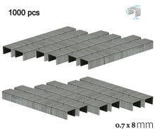 Cargar imagen en el visor de la galería, GRAPADORA DE ACERO 4 a 14MM PARA MADERA CUERO LAMINADOS LONAS CARPINTERIA GRAPAS
