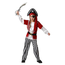Cargar imagen en el visor de la galería, Disfraz Pirata Corsario Unisex Niño Niña Infantil Para Carnaval Fiesta Teatro