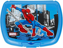 Cargar imagen en el visor de la galería, Spiderman - Lote mochila, sandwichera fiambrera, taza y bolsa merienda cole