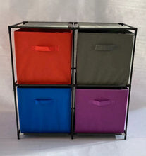 Cargar imagen en el visor de la galería, Estantería de 4 compartimentos / 6 compartimentos/ Cubo Organizador varios color