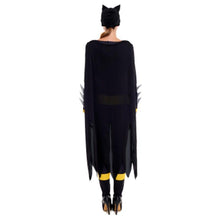 Cargar imagen en el visor de la galería, Disfraz Heroína Bat Girl Disfraz Superhéroe Mujer Adulto Carnaval Halloween Teatro