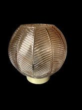 Cargar imagen en el visor de la galería, Farol led cristal vidrio lámpara con bombilla a pilas 2xAAA no incluidas decorar