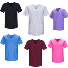 Cargar imagen en el visor de la galería, Casaca Unisex MÉDICO Enfermera Uniforme Limpieza Laboral Dentista ropa trabajo