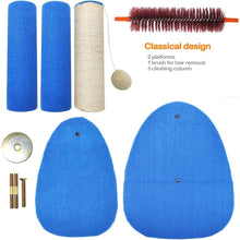 Cargar imagen en el visor de la galería, Maxiacota - Rascador Gato Juguete para Gatos con Juguete Bola Materiales Rugoso Accesorio Ideal para