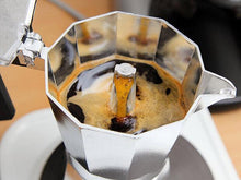 Cargar imagen en el visor de la galería, Cafetera italiana diseño clásico máquina café personalizada aluminio Moka expres