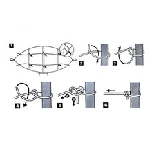 Cargar imagen en el visor de la galería, Hamaca colgante con mosquitera para protegerte de los insectos al aire libre 260 x 140 cm