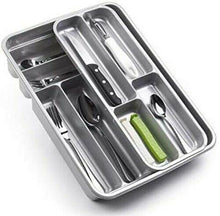 Cargar imagen en el visor de la galería, CUBERTERO 2 PIEZAS Bandeja para cubiertos Bandeja para cubiertos antideslizante