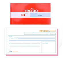 Cargar imagen en el visor de la galería, Talonario recibo Libro de recibos PACK 6 UNDS