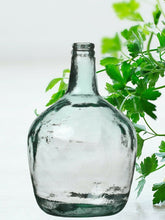 Cargar imagen en el visor de la galería, Jarrón Florero Cristal en Vidrio verde reciclado Para Decoracion Hogar