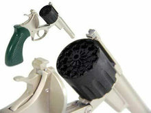 Cargar imagen en el visor de la galería, PISTOLA METALICA FULMINANTES 8/12 TIROS Revolver metalico del Oeste Kansas 4