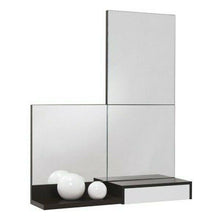 Cargar imagen en el visor de la galería, 4 Espejos de pared cuadrado y redondo auto adhesivo 15 y 20 cm, aumento x3