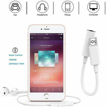 Cargar imagen en el visor de la galería, Adaptador de auriculares iPhone Audio Jack adaptador compatible con IOS